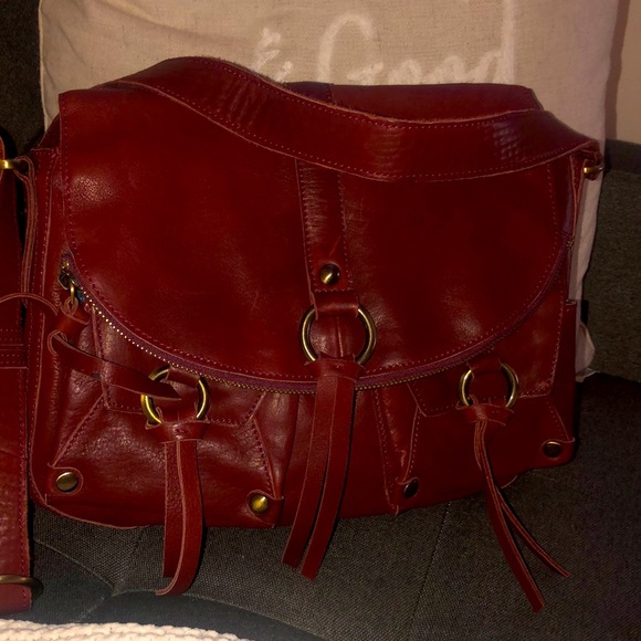 Lucky Brand Bags Lucky Brand Leather Messenger Bag Poshmark